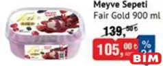 FAİR GOLD MEYVE SEPETİ DONDURMA 900 ML fiyat ve kampanya bilgisi
